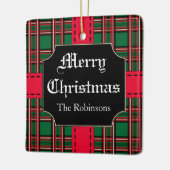 Gepersonaliseerd kerstcadeau Ornament (Links)