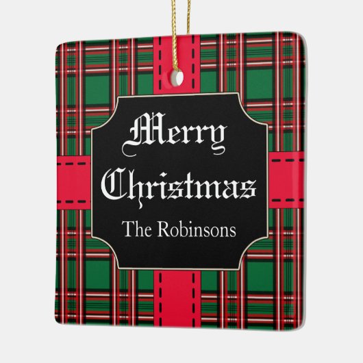 Gepersonaliseerd kerstcadeau Ornament (Links)