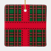 Gepersonaliseerd kerstcadeau Ornament (Achterkant)