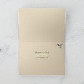 Gepersonaliseerd kerstfeest kaart (Binnen)