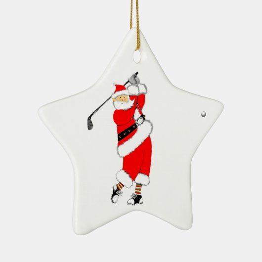 Gepersonaliseerd kerstfeest keramisch ornament (Rechts)