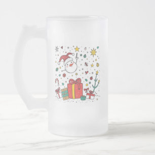 gepersonaliseerd kerstfeest matglas bierpul