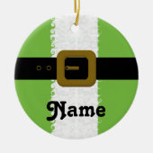 Gepersonaliseerd kerstfeest Ornament (Voorkant)