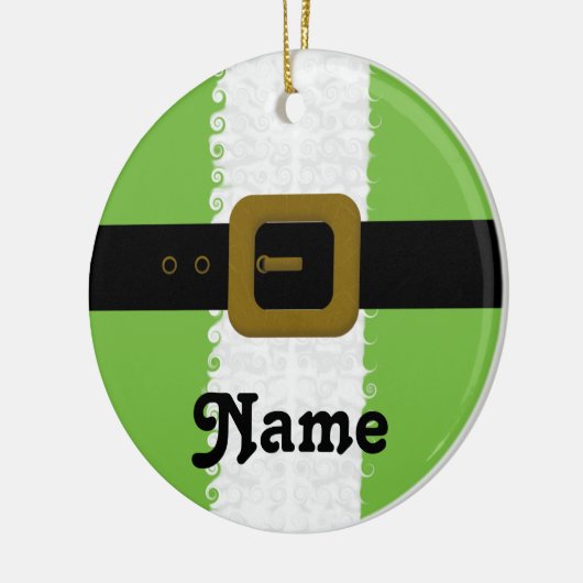 Gepersonaliseerd kerstfeest Ornament (Links)