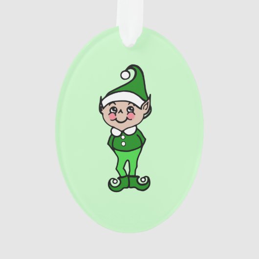 Gepersonaliseerd kerstfeest Ornament (achterkant)