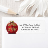 Gepersonaliseerd kerstfeestdagen voor Merry Xmas F Etiket (Insitu)