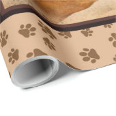 Gepersonaliseerd kerstgebak, het leven is beter ge cadeaupapier (Rol Hoek)