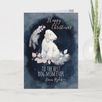 Gepersonaliseerd Kerstmis van Bedlington Terrier