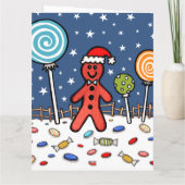 Gepersonaliseerd kerstontbijt kaart (Achterkant)