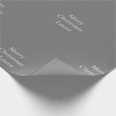 Gepersonaliseerd kerstpapier cadeaupapier (Hoek)