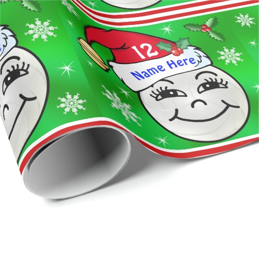 Gepersonaliseerd kerstpapier met gevarieerdheid cadeaupapier (Rol Hoek)