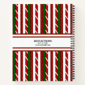 Gepersonaliseerd kerstrecept notitieboek (Achterkant)