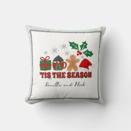 Gepersonaliseerd kerstseizoen Sierkussen
