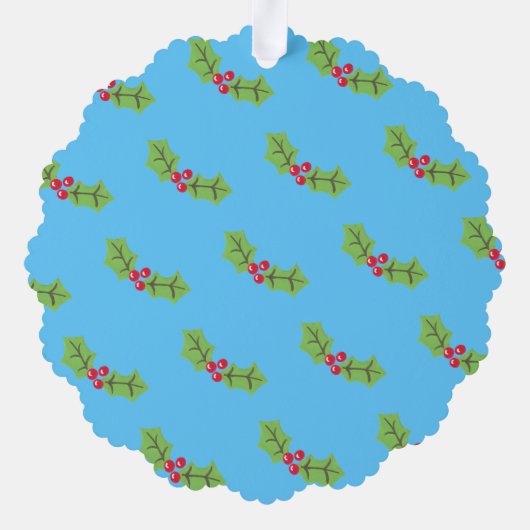 Gepersonaliseerd kerstsnoepriet ornament kaart (Achterkant)