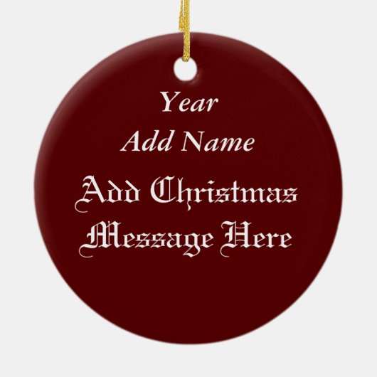 Gepersonaliseerd kerstsnowman Love Ornament (Achterkant)