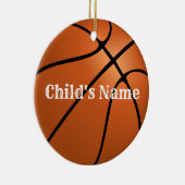 Gepersonaliseerd kerstversier HAMbyWG Keramisch Ornament (Rechts)