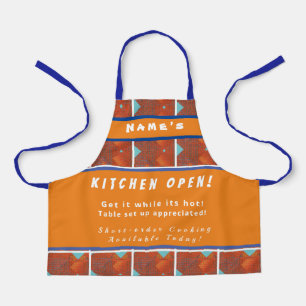 Gepersonaliseerd keuken openen + 3Comments Fun Sch Schort