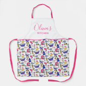 Gepersonaliseerd keukengereedschap Patroon Schort (Voorkant)