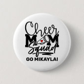 Gepersonaliseerd Kheer Mam Squad Ronde Button 5,7 Cm (Voorkant)