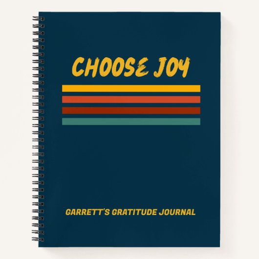 Gepersonaliseerd kies Christelijk geloof met Joy R Notitieboek (Voorkant)