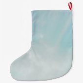 Gepersonaliseerd kind Jezus met Lamb Grote Kerstsok (Achterkant)