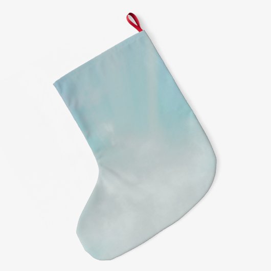 Gepersonaliseerd kind Jezus met Lamb Grote Kerstsok (Achterkant (Hangend))