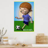 Gepersonaliseerd Kind Poster (Keuken)