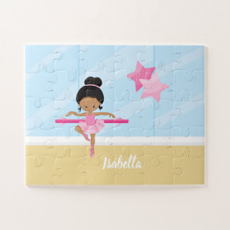 Gepersonaliseerd Kind van Ballerina Girl Legpuzzel