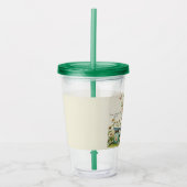 Gepersonaliseerd Kind van God madeliefje Acryl Drinkbeker (Voorkant)