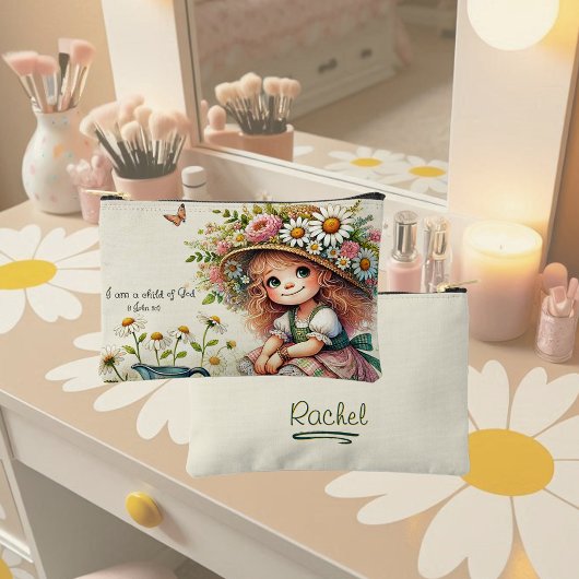 Gepersonaliseerd Kind van God madeliefje Etui
