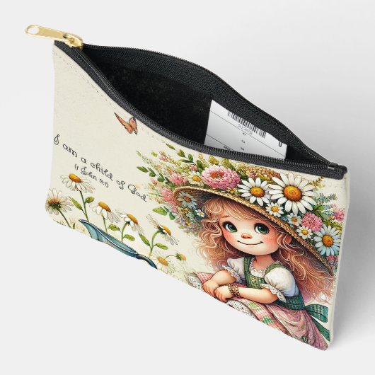 Gepersonaliseerd Kind van God madeliefje Etui (Open)