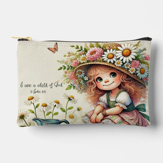 Gepersonaliseerd Kind van God madeliefje Etui (Voorkant)