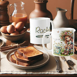 Gepersonaliseerd Kind van God madeliefje Koffiemok