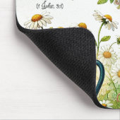 Gepersonaliseerd Kind van God madeliefje Muismat (Hoek)