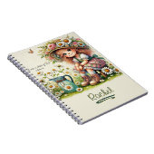 Gepersonaliseerd Kind van God madeliefje Notitieboek (Rechterzijde)