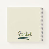 Gepersonaliseerd Kind van God madeliefje Notitieboek (Achterkant)