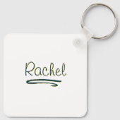 Gepersonaliseerd Kind van God madeliefje Sleutelhanger (Achterkant)