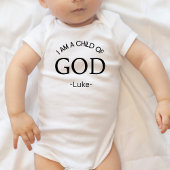 Gepersonaliseerd kind van God Romper