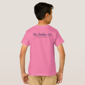 Gepersonaliseerd Kinder Cheering op het Shirt van  (Achterkant volledig)