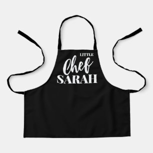 Gepersonaliseerd Kinder Chef Schort Elegant zwar