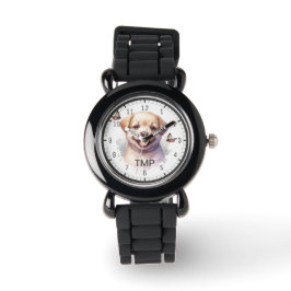 Gepersonaliseerd Kinder horloge | Puppy Dog Thema