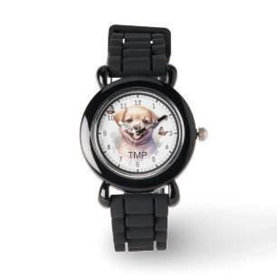 Gepersonaliseerd Kinder horloge   Puppy Dog Thema