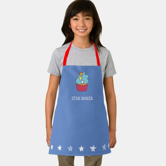 Gepersonaliseerd kinder platform schort (Insitu)