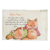 Gepersonaliseerd kinderdagverblijf en avondgebed kussensloop (Achterkant)