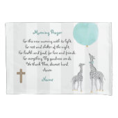 Gepersonaliseerd kinderdagverblijf en avondgebed kussensloop (Voorkant)