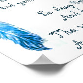 Gepersonaliseerd kinderdroomvanger gedicht poster (Hoek)