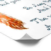 Gepersonaliseerd kinderdroomvanger gedicht poster (Hoek)