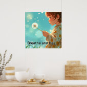 Gepersonaliseerd kinderen kunst poster (Keuken)