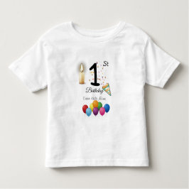 Gepersonaliseerd Kinderen van Birthday T-Shirt
