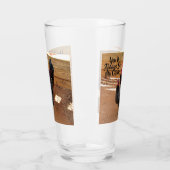 Gepersonaliseerd kip - Boerderij levensreeks - gla Glas (Links)